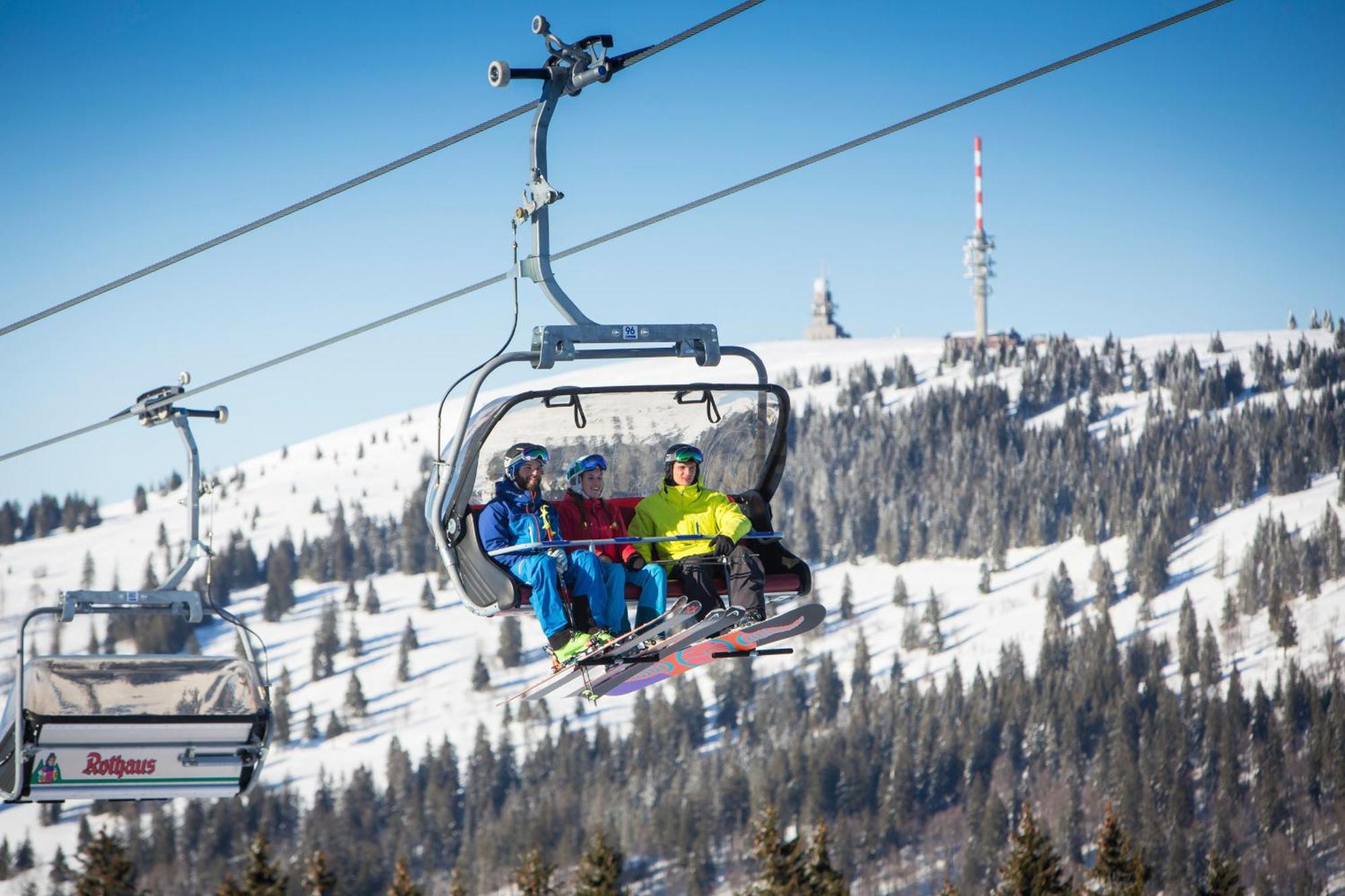 Ferienwohnung Seeblick Nr 2 5-Zimmerwohnung - Feldberg Baerental Rotwasser Zewnętrze zdjęcie